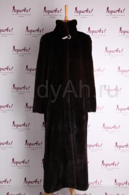 Роскошная норковая шуба в пол, BLACKGLAMA, ADSJ Fur, Италия. 