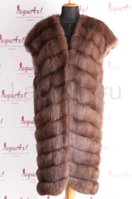 Роскошный жилет из куницы. 