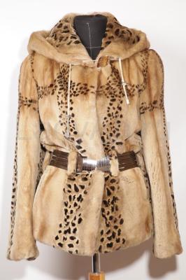 Норковый полушубок Juanno.