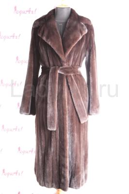Норковое пальто в шикарном мехе. Mancini.