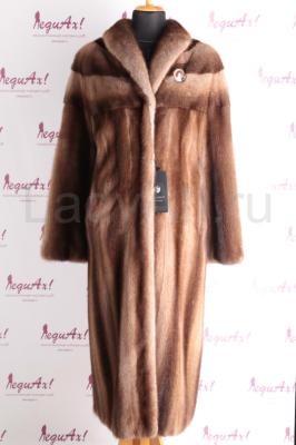 НОВАЯ роскошная норковая шуба, переход цвета. Versavi, Италия. 