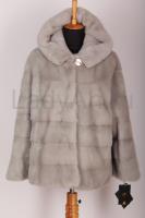 Новая норковая шуба, цвет  серо-оливковый, летучая мышь (удобная, хорошо садится)