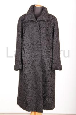 НОВАЯ изысканная шуба из каракульчи, фабрика Светлана, размер 58-60-62