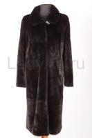 Норковая шуба блэкглама (blackglama), производство Греция в комплекте с шапкой из норки блэкглама