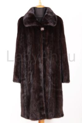 Новая норковая шуба, цвет горький шоколад, роспуск, фабрика Диана, новая 56-58